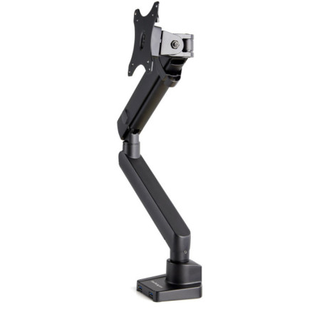 Slim Single Monitor Arm with USB Ports