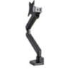 Slim Single Monitor Arm with USB Ports