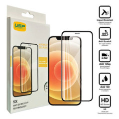 USP Apple iPhone Air (6.5') Armor Glass Full Cover Screen Protector - Impact-Resistant, Smooth Edges, 3 Years Warranty