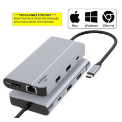 Dual 4K HDMI SM768 Multiport Adapter PD100