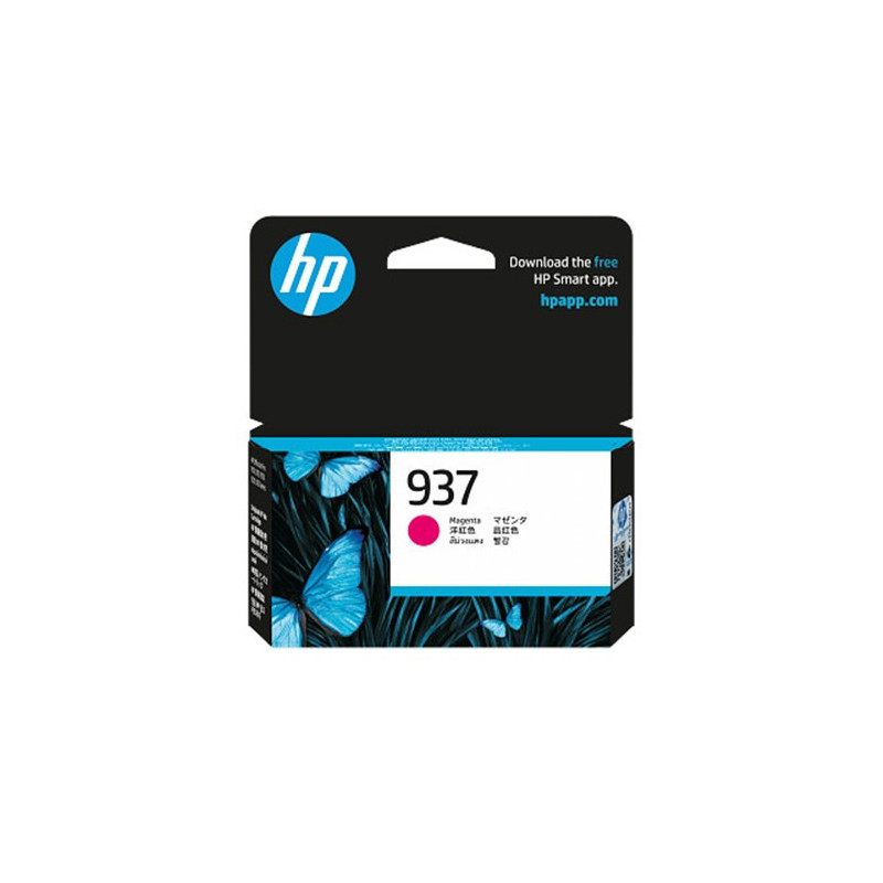HP 937 MAGENTA ORIGINAL INK CARTRIDGE 800 PAGE YIELD FOR OJPRO 9132E 9133 9135E 9130