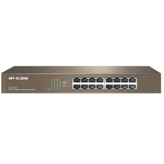IP-COM (G1016D v6.0) 16-Port Gigabit Unmanaged Switch, 6kv lightning protection