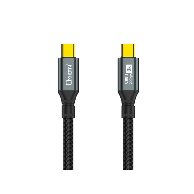 OXHORN CB-CC-322 USB C 3.2 Gen 2x2 Cable 2m