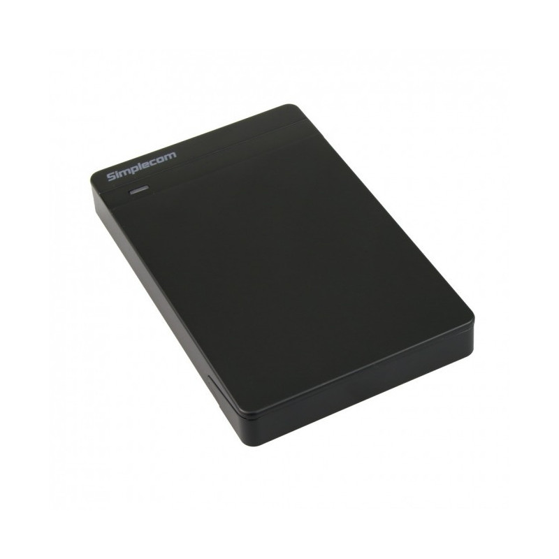 Simplecom SE203 Tool Free 2.5" SATA HDD SSD to USB 3.0 Hard Drive Enclosure Black