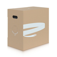 Ubiquiti UniFi Indoor Cable Cat6A CMP, Category 6A Ethernet Cable, High-Speed Deployments In Environments, Require Plenum-Rated 