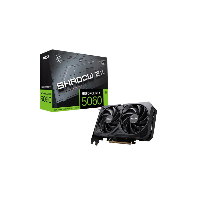 MSI VGA GEFORCE-RTX-5060-8G-SHADOW-2X-OC
