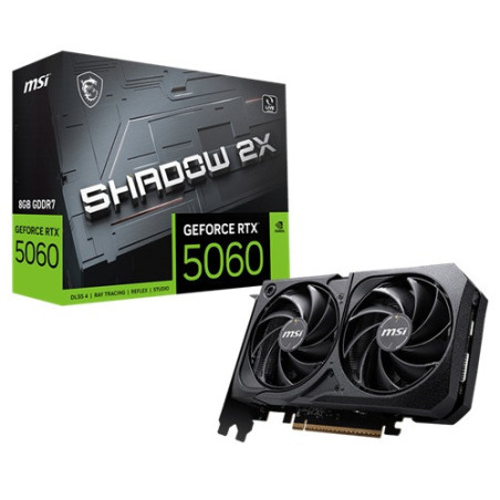 MSI VGA GEFORCE-RTX-5060-8G-SHADOW-2X-OC