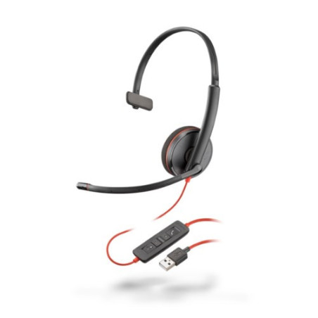 POLY BLACKWIRE 3210 MONAURAL U SB-A HEADSET