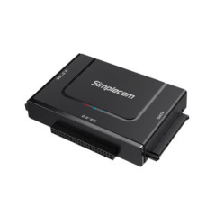 Simplecom SA492C SuperSpeed USB to 2.5", 3.5" & 5.25" SATA/IDE Adapter with Power Supply