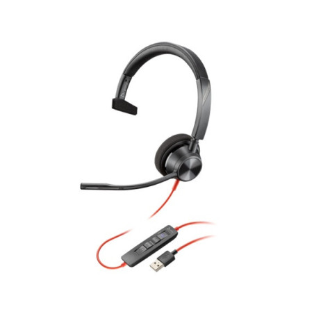 POLY BLACKWIRE 3310 MICROSOFT TEAMS CERTIFIED USB-A HEADSET