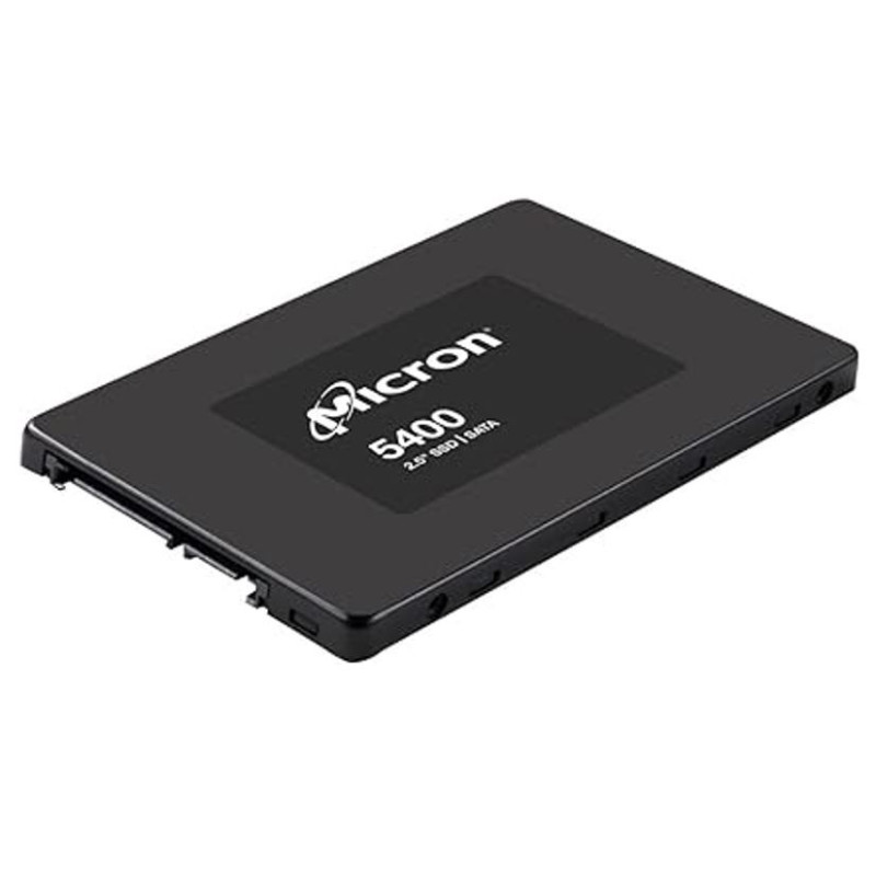 Micron 5400 MAX 3.84TB 2.5' SATA Enterprise SSD 540R/520W MB/s 95K/70K IOPS 24528TBW 5DWPD 3M hrs MTTF AES 256-bit encryption Se