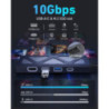 BENFEI 000389GY M.2 NVMe Enclosure with USB-C Hub