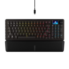 Corsair Vanguard 96 Mechanical Gaming Keyboard, CORSAIR MLX Plasma, 8kHz, NKRO, 8MB, USB3.0, magnetic wrist rest, MLX Plasma swi