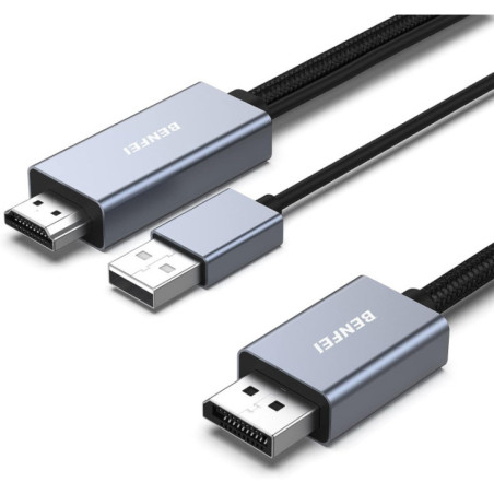 BENFEI HDMI to DisplayPort Cable 1.8M (6 Feet)