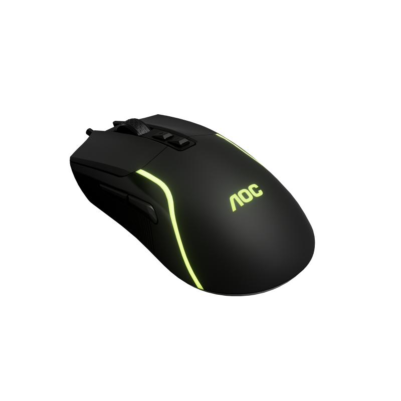 AOC GM170 Wired RGB Gaming Mouse 7-Key