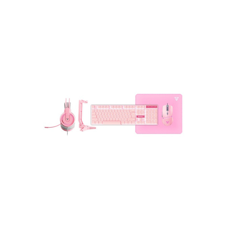 FAN KBD GAMING-P51-5-IN-1-COMBO-SAKURA-PINK