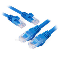 UGREEN 11206 Cat 6 UTP lan cable blue color 26AWG CCA 20M