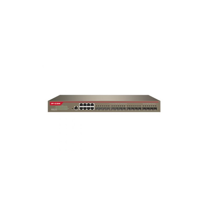 IP Com (G5324-16F) 8 x1 GE, 16 x SFP L3 Cloud Managed Switch