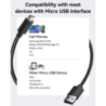 BENFEI 436BK-2M USB 2.0 Male to Micro USB Data Cable 2M