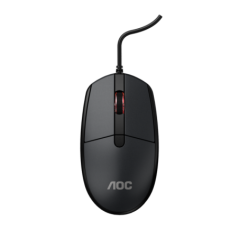 AOC MS130B/LA Wired Office Mouse USB Optical 3-Button Black