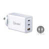 Oxhorn Charger Accessories AC 100W GaN Type C fast Charger 3 Ports 2xUSB-C 1xUSB-A PD3.0 QC4.0+ PPS for Laptop/Mobile/Tablet/Oth