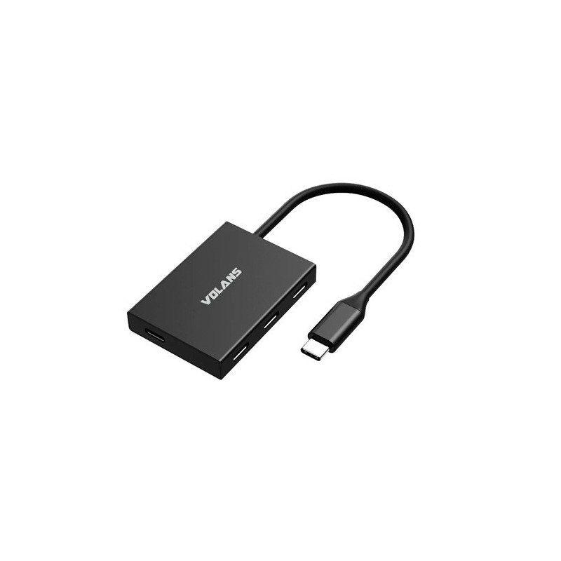 VOL UHB ALUM-USB-C-HUB-4P-HC04S