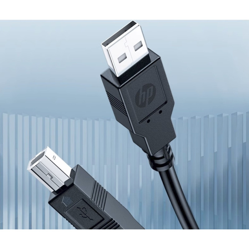 HP DHC-PT100-3M USB-A to USB-B v2.0 cable 3M Black
