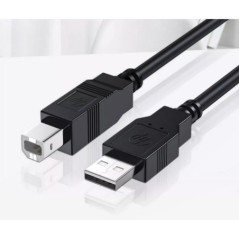 HP DHC-PT100-3M USB-A to USB-B v2.0 cable 3M Black