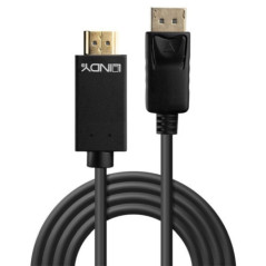 Lindy 1m DP-HDMI 10.2G Cable