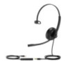 Yealink UH34 Special Edition Mono UC USB Headset, USB-A 3.5mm, Audio Clarity, Noise Cancelling Microphone, Leather Ear Cushions,