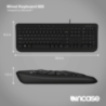 Incase Wired Keyboard 600 BK