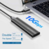 OXHORN UM-311B USB C 3.2 Gen 2 M.2 NVMe Enclosure Black