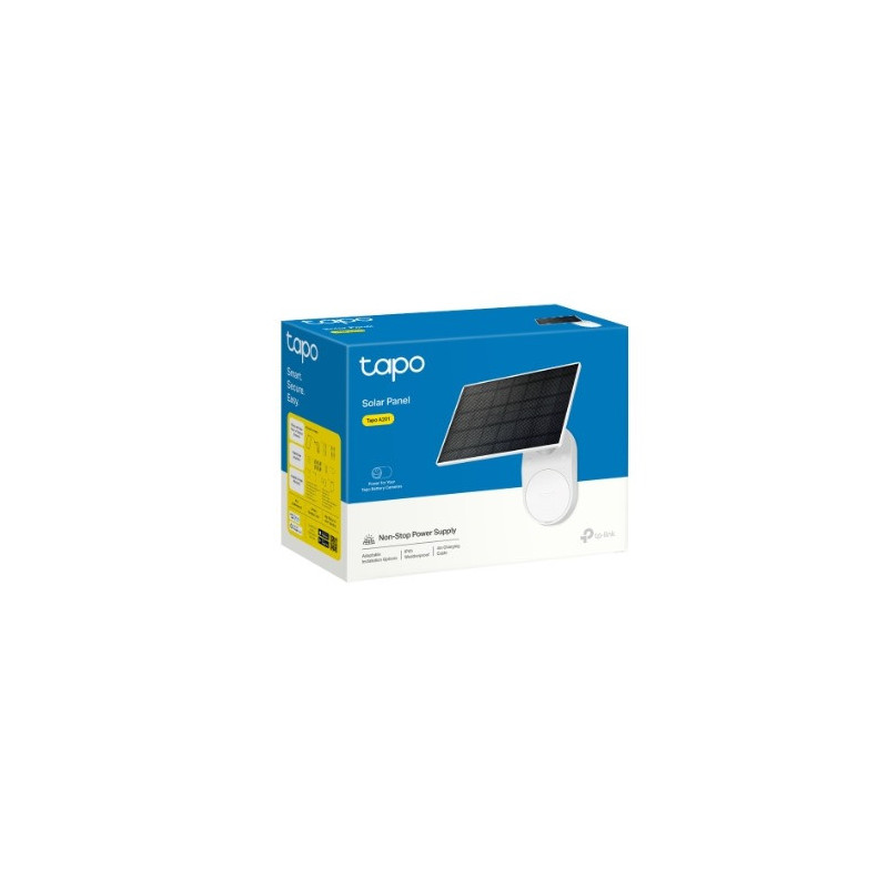 TP-LINK TAPO SOLAR PANEL SUPPLY FOR TAPO WIRE-FREE CAMERAS, 4M CABLE, 1YR
