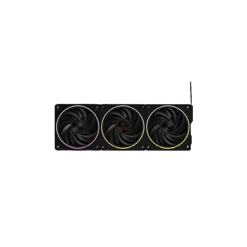 ZAL FAN 120MM-ZM-DF120 A3-ARGB-BLACK-3-PACK