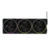 ZAL FAN 120MM-ZM-DF120 A3-ARGB-BLACK-3-PACK