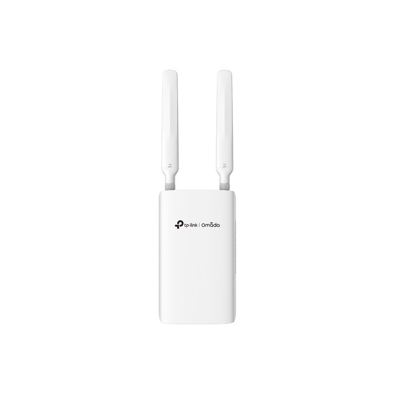 TP-LINK OMADA AX3000 4G+ WI-FI 6 OUTDOOR ROUTER, CAT6, GbE LAN/WAN(3), PoE(3), IP55, 3YR