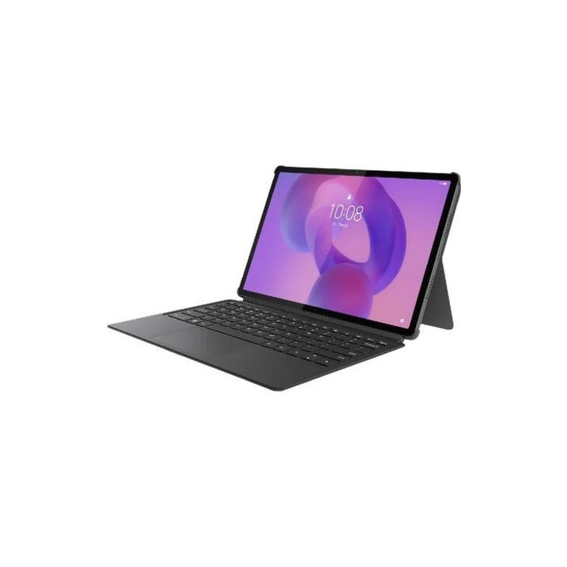Lenovo Idea Tab Plus (12.1') Folio Keyboard - Luna Grey (ZG38C07532), Lightweight,Build-in holder, Ergonomic Typing Comfort, 1 Y