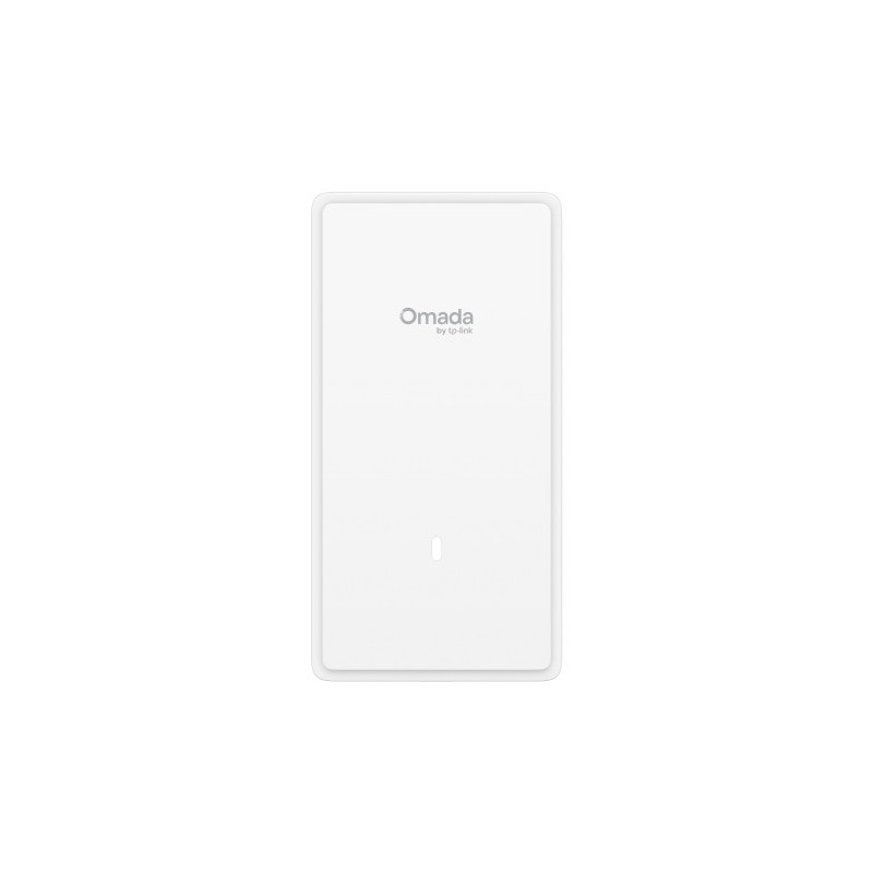TP-LINK OMADA BE9300 WI-FI 7 TRI-BAND WALL PLATE ACCESS POINT, 2.5G(2), GbE(3), POE, 5YR