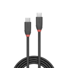 Lindy 1m Type C Cable 3A BL