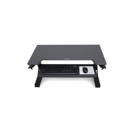WORKFIT TL BLACK SIT STAND TABLETOP