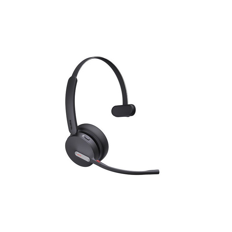 Yealink (BH70 Mono Teams USB-A) Microsoft Certified Teams Bluetooth Wireless Headset, Mono, 3-Mic Beamforming Noise Cancellation