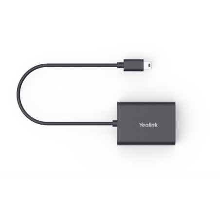 Yealink EHS62 Wireless Headset Adapter for WH62/3, Compatible with Unify/Mitel/YealinkT27G/T29G/T4XG desk phones