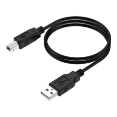 Choetech AB0060-5M USB A to B Printer 5meter Cable Black