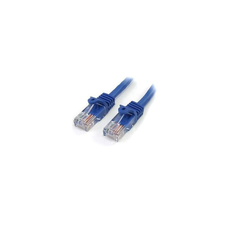 STARTECH 1M BLUE CAT5E/ CAT 5 SNAGLESS PATCH CABLE 1M LTW