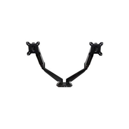 STARTECH DUAL MONITOR DESK MOUNT <32", <8KG, FULL MOTION, VESA, BLACK, USB, AUDIO, 2YR