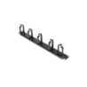 STARTECH 1U 19" RACKMOUNT CABLE MGMT PANEL-D RING WIRE MGMT 2YR