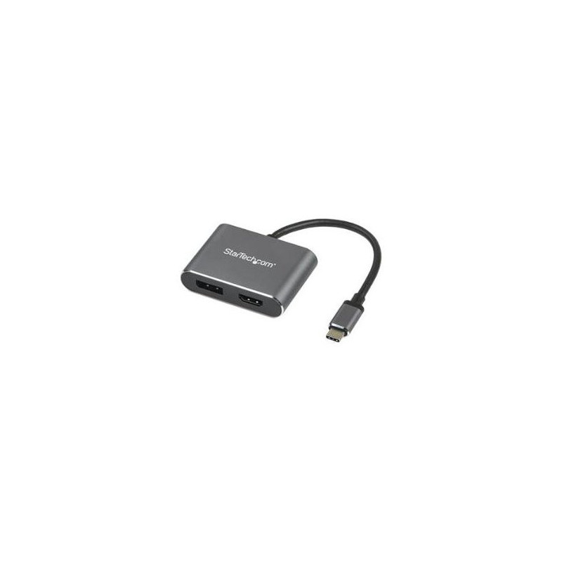 STARTECH USB-C TO DP OR HDMI 2.0 HDR MULTIPORT ADAPTER 4K 60HZ 3 YR