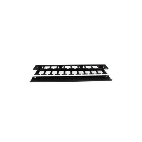 STARTECH 1U 19" FINGER DUCT RACK CABLE MANAGER W/ COVER
