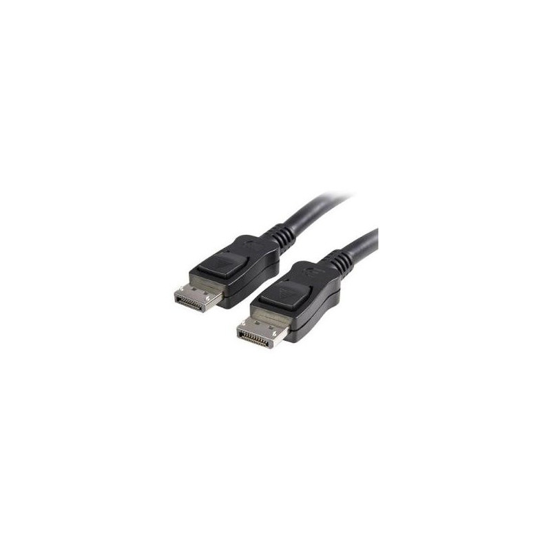 STARTECH 5M DISPLAY1.2 CABLE WITH LATCH, 4K, SUPPORT DPCP, HDCP, MULTI STREAM, LTW
