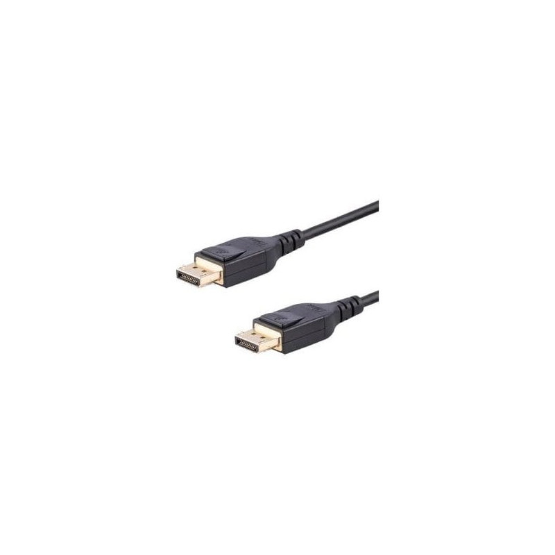 STARTECH 5M DISPLAY 1.4 CABLE, 8K 60HZ, UHD 4K 120HZ, HDR, VESA CERTIFIED, BLACK, LTW
